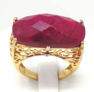 Sterling Silver Gemstone Ring