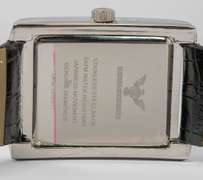 Diamond King Watch with Rectangular Bezel