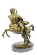 Centaurs Abducting Nude Woman Bronze Sculpture
