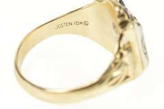 10K Yellow Gold 1970 Everett High School Ornate Class Ring
