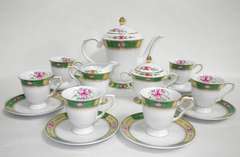 Jacklyn 17pcs Porcelain Tea Set