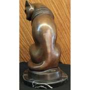 Egyptian Cat Bronze Sculpture