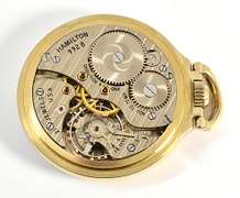 Popular Hamilton 21 Jewl Railroad Watch