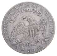 1827 Capped Bust Half Dollar