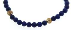 Lapis Gold Plated Bracelet