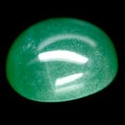 Gorgeous 24.40ct dark green Aventurine cabochon