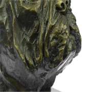 Man Best Friend French Bulldog Dog Bronze Sculpture