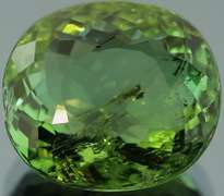 Huge! 16.51ct open color grass green Tourmaline