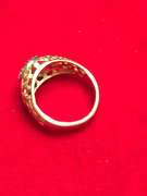 Men's 14k diamond cluster ring