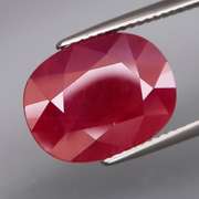 Top blood red unheated 8.30ct Lichinga Ruby