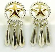 Vintage Crumrine Sterling Necklace & Earrings