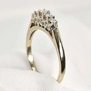 Flashy Little WG Diamond Ring