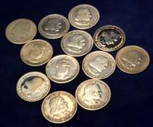Lot of 12 Commemorative Half Dollar