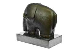 Abstract Modern Art Elephant Bronze Sculpture Figurine