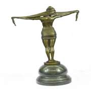 Classic Belly Dancer Bronze Sculpture