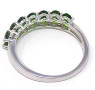Sterling Silver Peridot Ring
