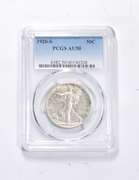 AU50 1920-S Walking Liberty Half Dollar - Graded PCGS