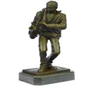 Saxophone Player Musician Bronze Sculpture