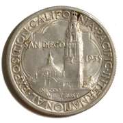 1935 S San Diego BU Commemerotive Half