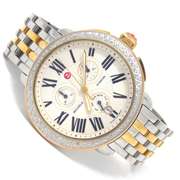 Michele Sereni Goldplated Diamond Watch