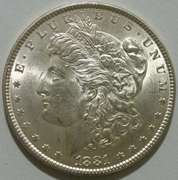 Exceptional BU 1881 P Mint Morgan Silver Dollar!