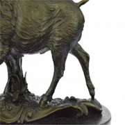Wild Boar Animal Mascot Bronze Sculpture