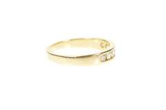 14K Yellow Gold 0.42 Ctw Classic Diamond Wedding Band Ring