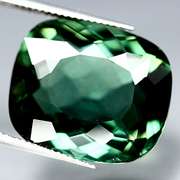 Stunning 24.26ct top green created Amethyst