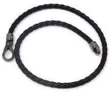 Stylish Tod's Brown Woven Double Wrap Bracelet