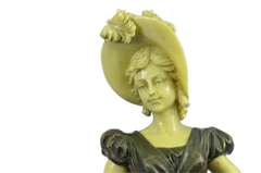 Faux Bone Bronze Sculpture