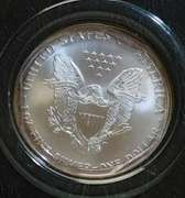 2001 Unc Silver Eagle