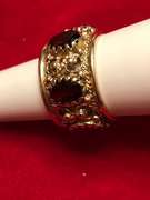 Ladies 14k vintage garnet ring/band