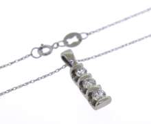 Favorite Diamond Past, Present & Future Necklace