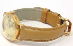 Vicence Quartz Brown Leather Watch