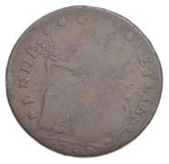 1787 Connecticut Dollar - US Pre-Federal - Snipe Nose