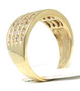 Amazing 4 Row Channel Set Diamond Ring