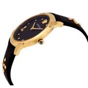 Versace  Audrey gold black Leather Women's