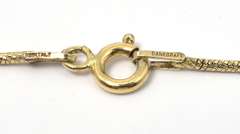 Classy Sapphire Heart Necklace in Vermeil