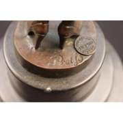 Beautiful Guitar Player Bronze Sculpture