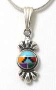 Sterling Silver Turquoise Necklace