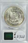 Superb Gem BU 1881-S Morgan Silver Dollar. PCGS MS66