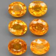 Full fire! 5.17ct top golden Sapphire set