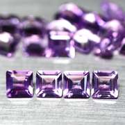 Amazing 4.50ct matched bright purple Amethyst set