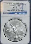 2013 Mo Mexico Libertad MS70 NGC ER