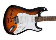 Buddy Guy Autographed Sunburst Fender Guitar