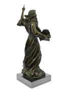 Moses Bust Jewish Christian Bronze Statue