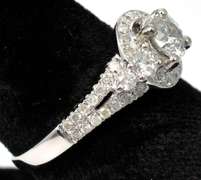 Diamond Unity Ring in 14K White Gold