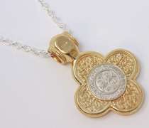Sterling Silver Maltese Cross Necklace