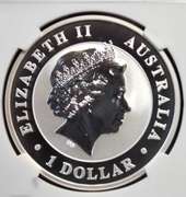 2013 P Austrila S$1 Kookaburra NGC MS70