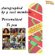 Back To The Future Cast Autographed Hoverboard PERSONLIZED TO YOU